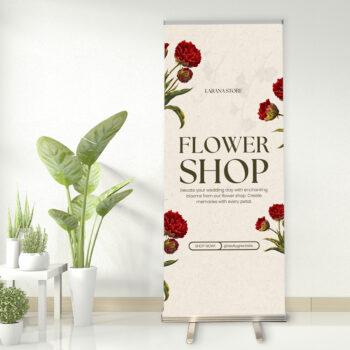 31.5 x 71inch Retractable Banners